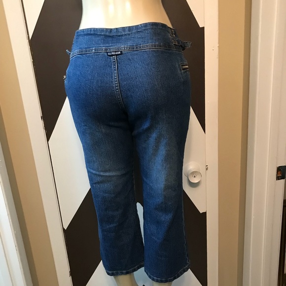 Gorgeous US POLO BLUE CAPRI JEANS - Picture 6 of 8
